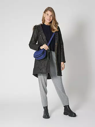 GOTTSEIDANK | Gilet traditionnel en tricot LENE | dunkelblau